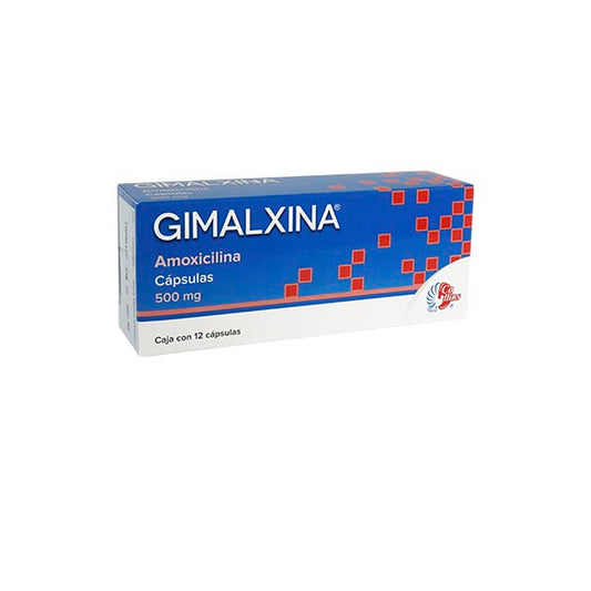 GIMALXINA c/12 CAPS. 500 MG.