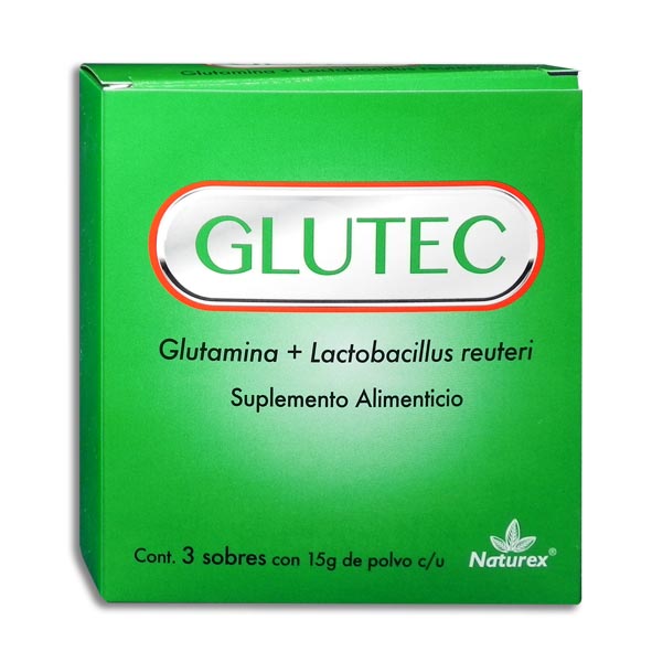 GLUTEC Polvo c/3 SOBRES 15 G.