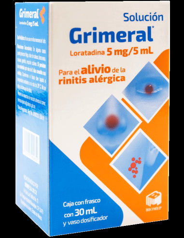 GRIMERAL SOLUCIÓN Fco. 30 ML. 5 MG/5 ML.