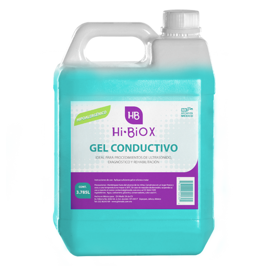 HI-BIOX GEL CONDUCTIVO Galón 3.785 L.