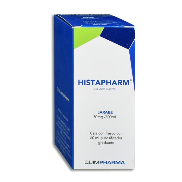 HISTAPHARM JARABE Fco. 60 ML. 50 MG/100 ML.