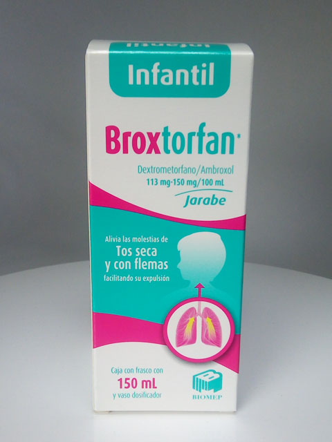 BROXTORFAN JBE. Infantil Fco. 120 ML. 113-150 MG/100 ML.