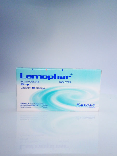 LEMOPHAR c/10 TABS. 10 MG.