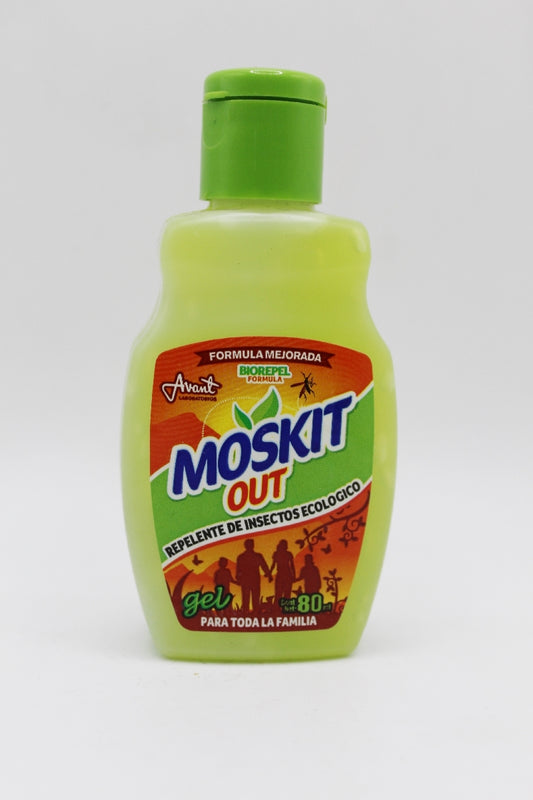 MOSKIT OUT Repelente GEL Fco. 80 ML.