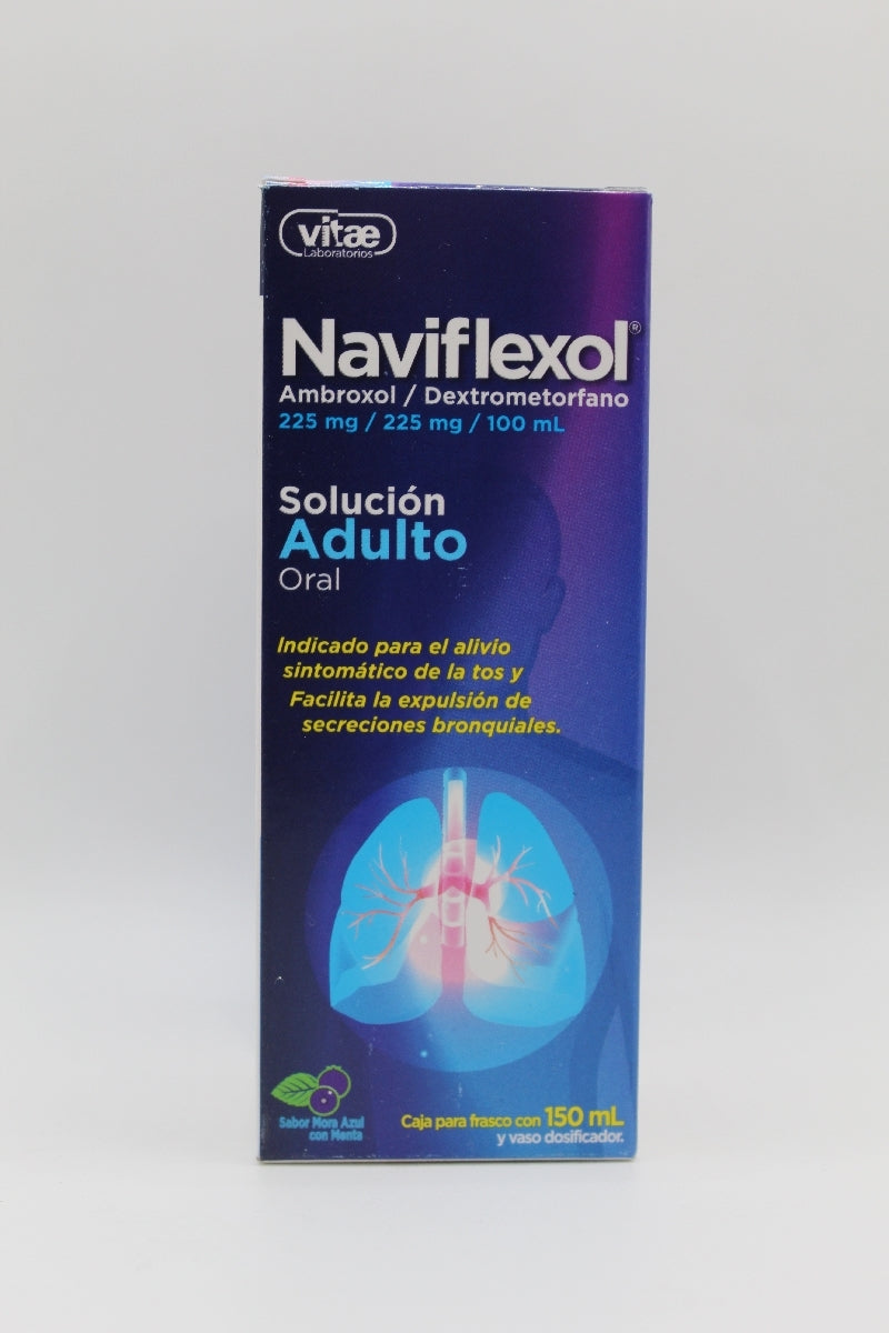 NAVIFLEXOL SOL. Adulto Fco. 150 ML. 225-225 MG/100 ML.