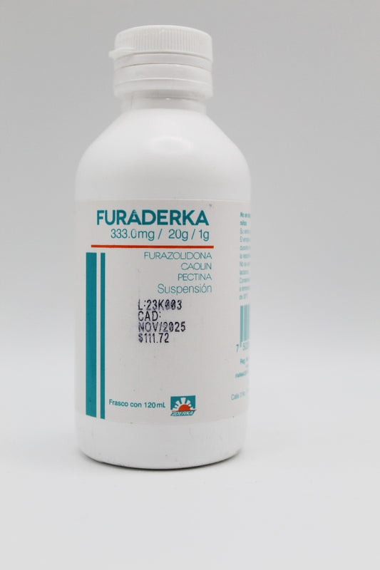 FURADERKA SUSP. Fco. 120 ML. 333MG-20G-1.0G/100 ML.