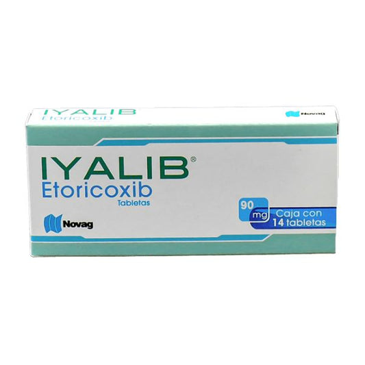 IYALIB c/14 TABS. 90 MG.