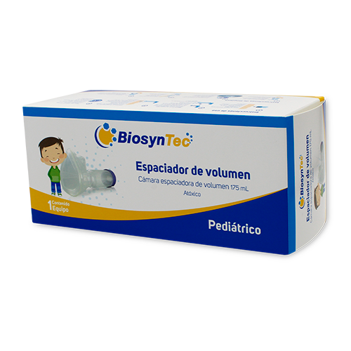 ESPACIADOR DE VOLUMEN Pediátrico 175 ML. c/1 Equipo.