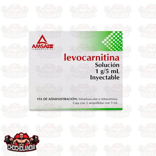 LEVOCARNITINA (Amsa) Sol. Iny. c/5 AMPTAS. 1 G/5 ML.