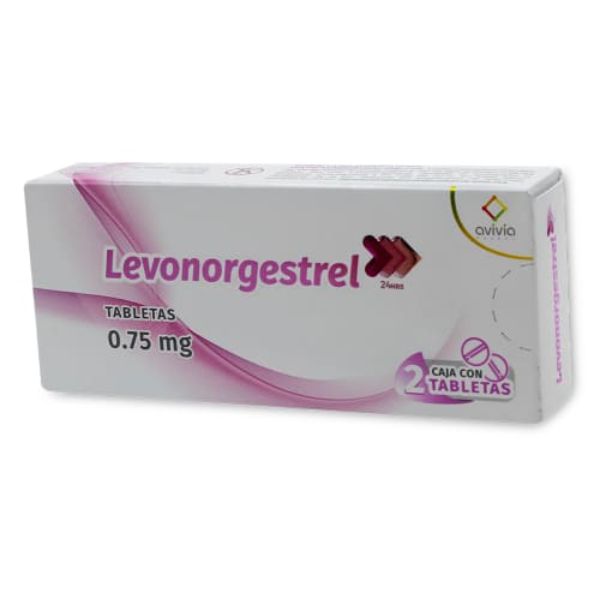 LEVONORGESTREL (Avivia) c/2 TABS. 0.75 MG.