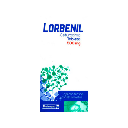 LORBENIL c/10 TABS. 500 MG.