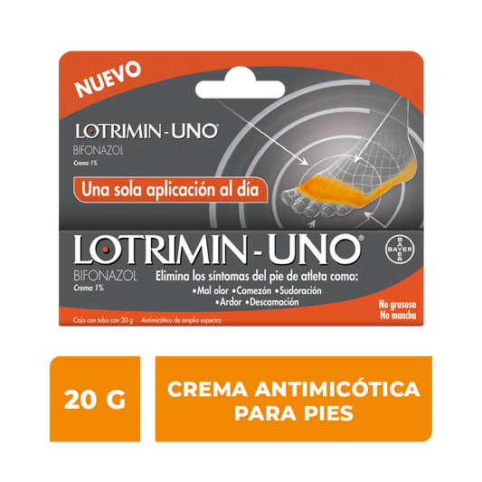 LOTRIMIN-UNO CREMA 1% Tubo c/20 G.