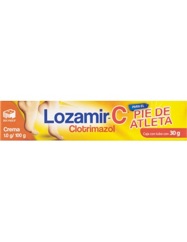 LOZAMIR-C CREMA Tubo c/30 G. 1.0 G/100 G.