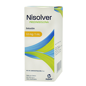 NISOLVER SOLUCIÓN Fco. 100 ML. 1 MG/1 ML.