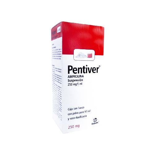 PENTIVER SUSP. Fco. 90 ML. 250 MG/5 ML.