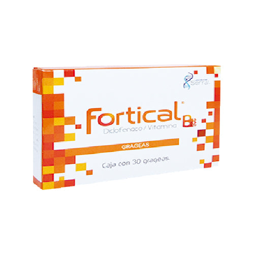 FORTICAL c/30 TABS. 50/50/50/0.25 MG.