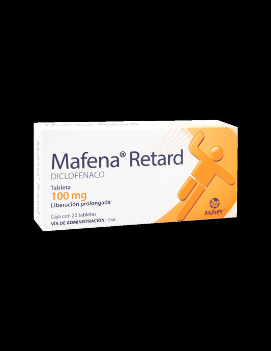 MAFENA Retard c/20 TABS. L.P. 100 MG.