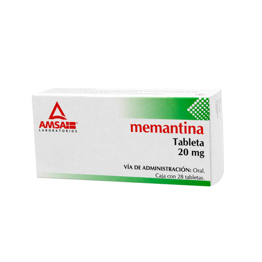 MEMANTINA (Amsa) c/28 TABS. 20 MG.