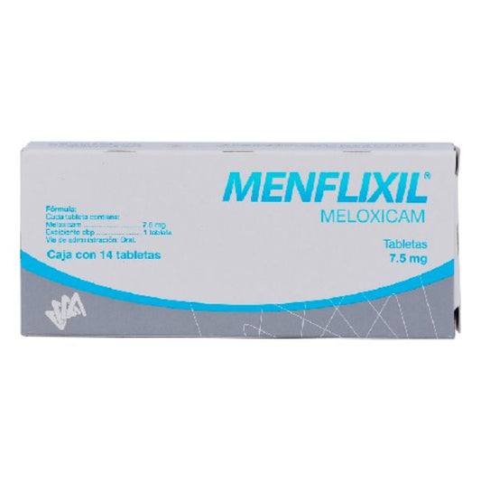 MENFLIXIL c/14 TABS. 15 MG.