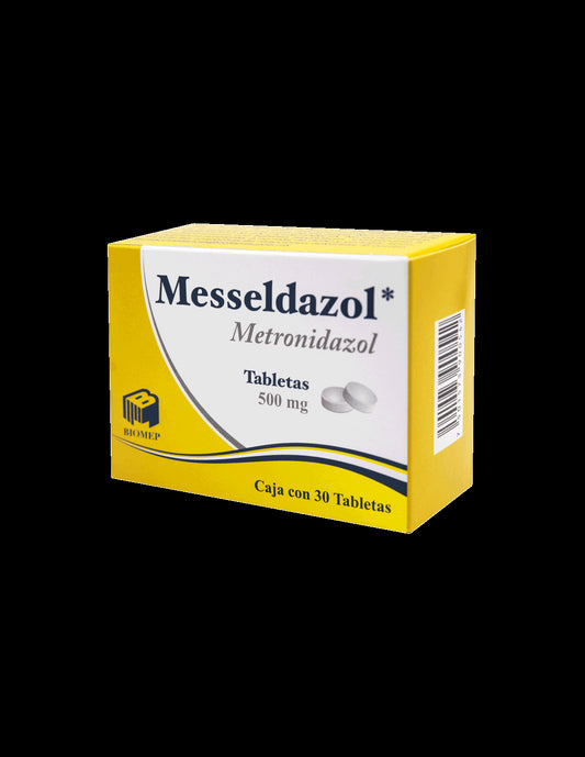 MESSELDAZOL c/30 TABS. 500 MG.