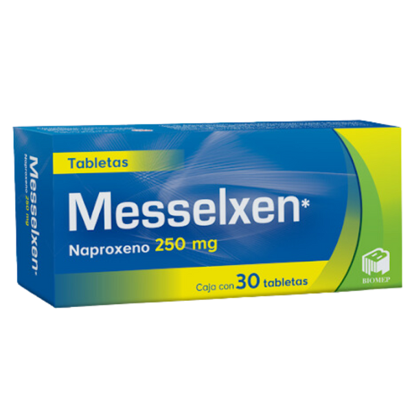 MESSELXEN c/ 30 TABS. 250 MG.