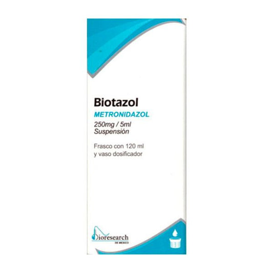 BIOTAZOL SUSP. Fco. 120 ML. 5 G/100 ML.