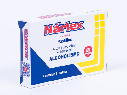 NARTEX ALCOHOLISMO c/9 TABS. 60 C/200 C/1000 C.