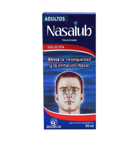 NASALUB Adultos SOLUCIÓN Fco. 30 ML. 0.65-1.00 G/100 ML.