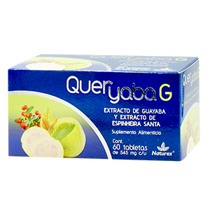 QUERYABA-G c/60 TABS. 545 MG.