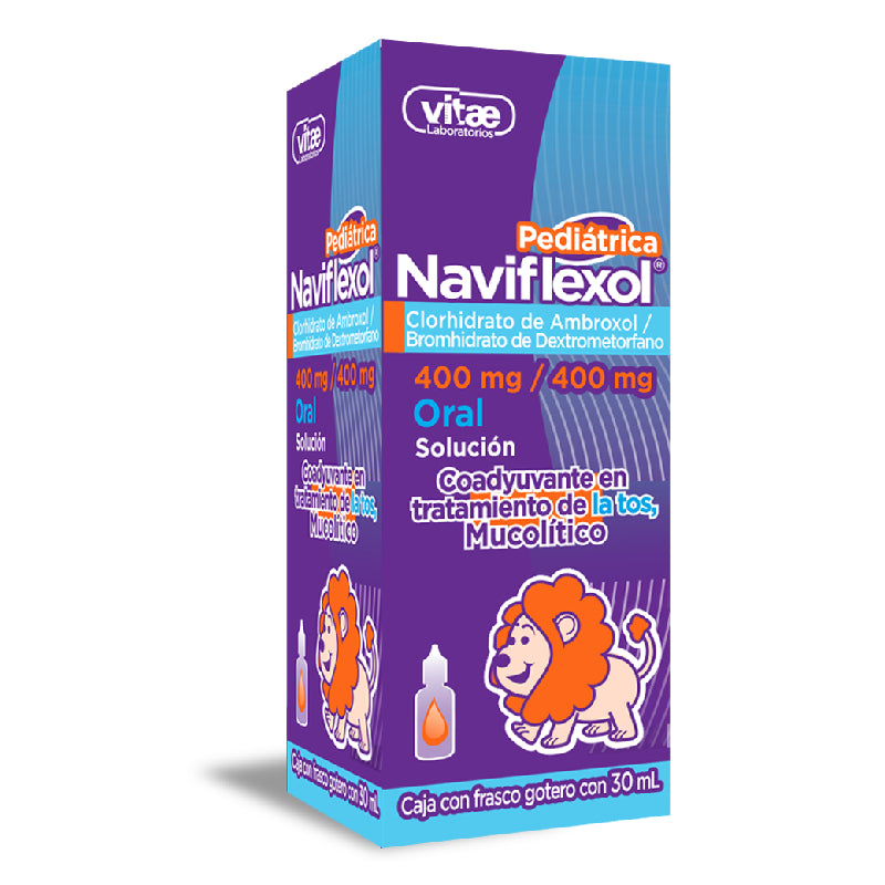 NAVIFLEXOL SOL. Pediátrica Fco. Gotero 30 ML. 400-400 MG/100 ML.