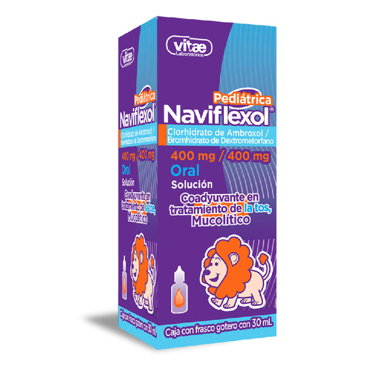 NAVIFLEXOL SOL. Pediátrica Fco. Gotero 30 ML. 400-400 MG/100 ML.