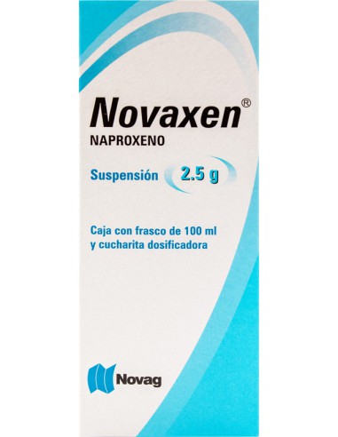 NOVAXEN SUSP. Fco. 100 ML. 2.5 G/100 ML.