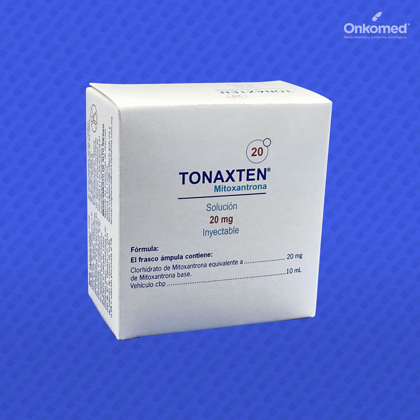 TONAXTEN Sol. Iny. c/1 FCO. AMP. 20 MG/10 ML.