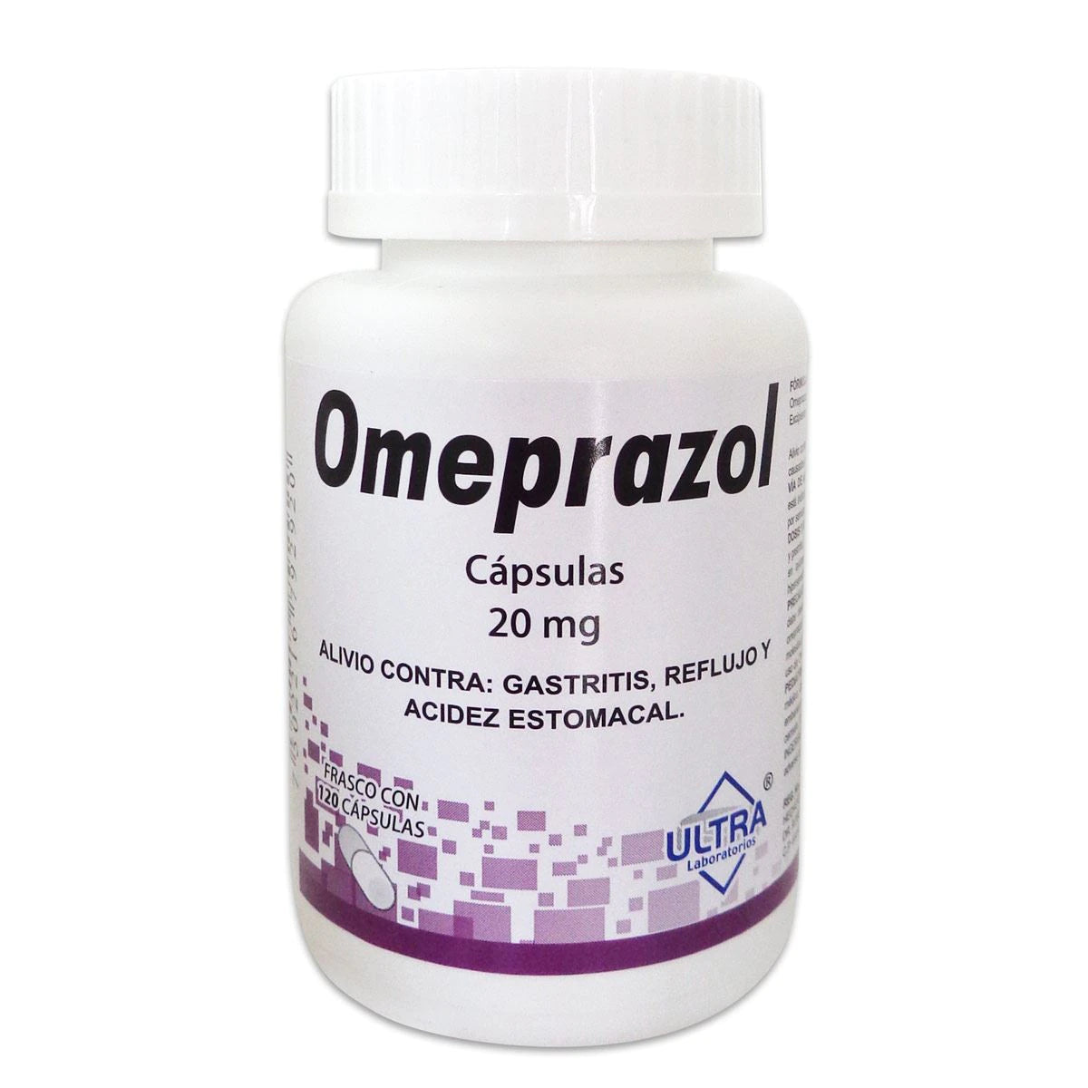 OMEPRAZOL (Ultra) c/120 CAPS. 20 MG.