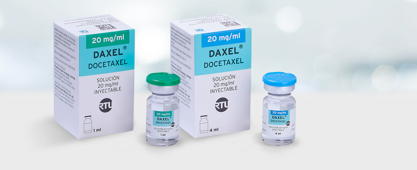 DAXEL RTU Sol. Iny. c/1 FCO. AMP. 1 ML. 20 MG/1 ML.