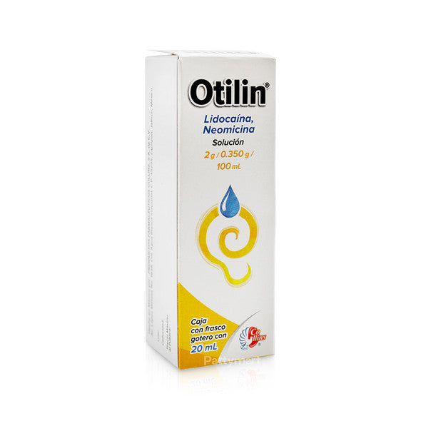 OTILIN SOL. ÓTICA Fco. Gotero 20 ML. 2 G-0.350 G/100 ML.