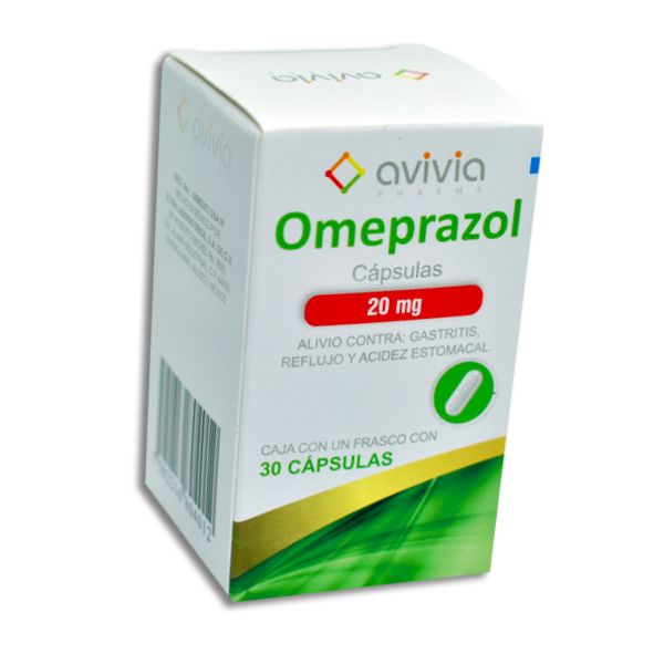 OMEPRAZOL (Avivia) c/ 30 CAPS. 20 MG.