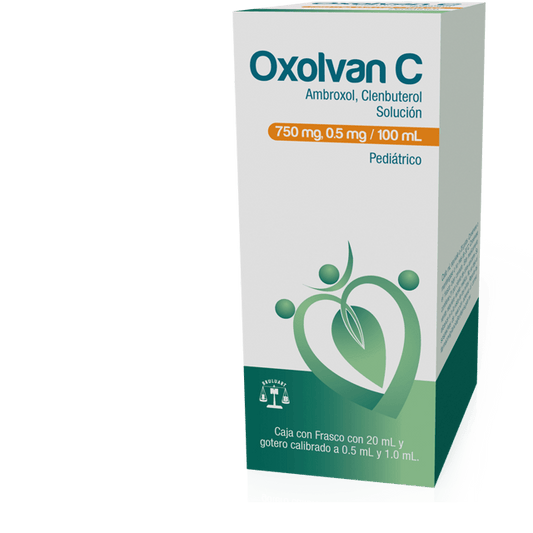 OXOLVAN-C SOL. GOTAS Pediátrico Fco. 20 ML. 750/0.5 MG/100 ML.