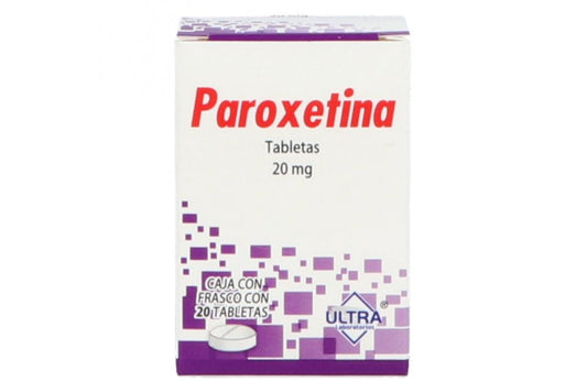 PAROXETINA (Ultra) c/20 TABS. 20 MG.