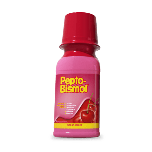 PEPTO-BISMOL Sab. Original SUSP. Fco. 118 ML. 1.75 G/100 ML.