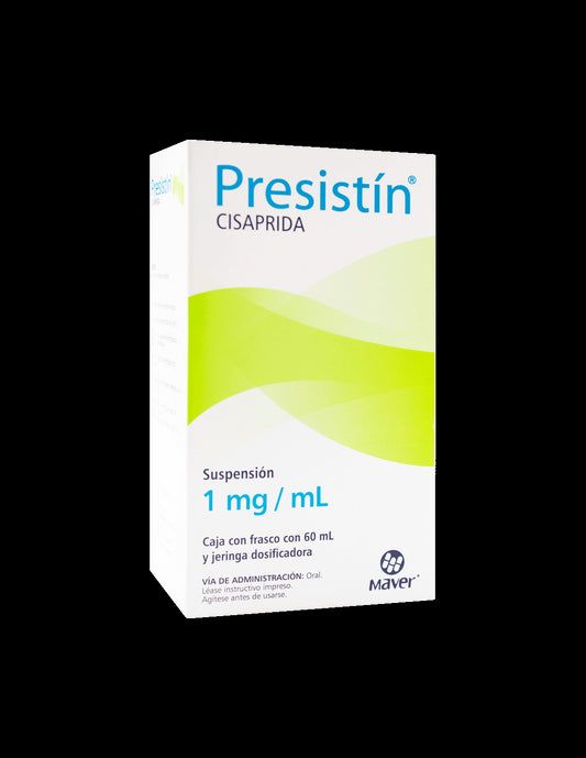 PRESISTIN SUSP. Fco. 60 ML. 1 MG/1 ML.