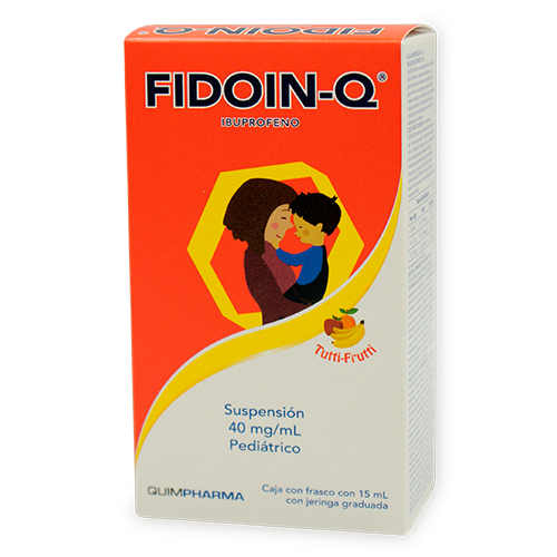 FIDOIN-Q SUSP. Pediátrico Fco. 15 ML. 40 MG/1 ML.