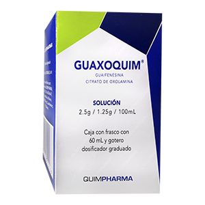 GUAXOQUIM SOLUCIÓN Fco. Gotero 60 ML. 2.5-1.25 G/100 ML.