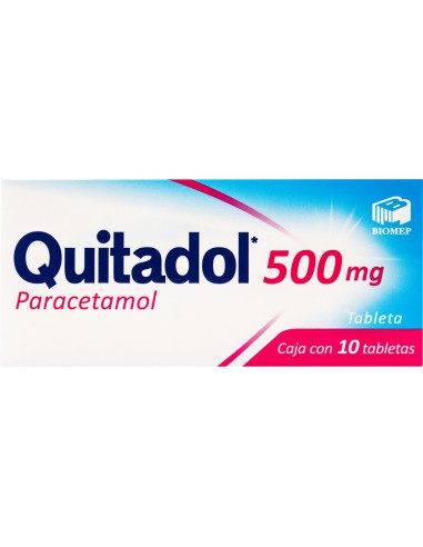 QUITADOL c/10 TABS. 500 MG.