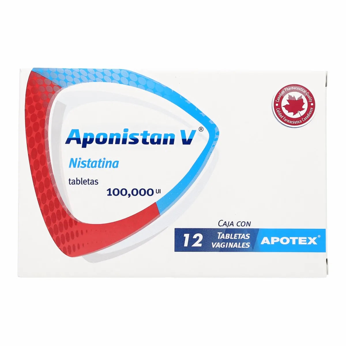 APONISTAN-V c/12 TABS. Vaginales 100,000 U.I.