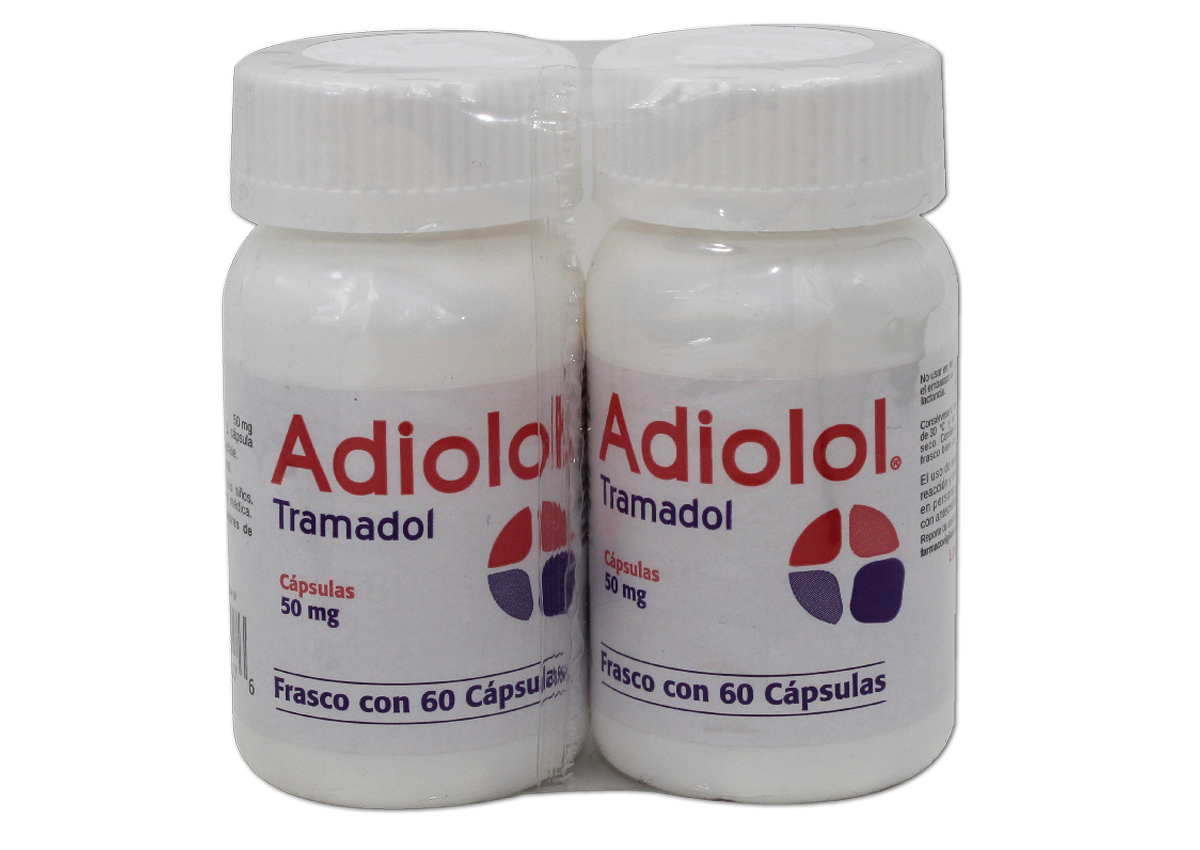 ADIOLOL Fco. c/60 CAPS. 50 MG. (2 Pack)