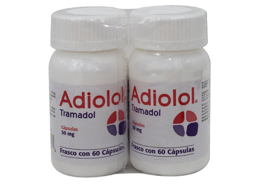 ADIOLOL Fco. c/60 CAPS. 50 MG. (2 Pack)