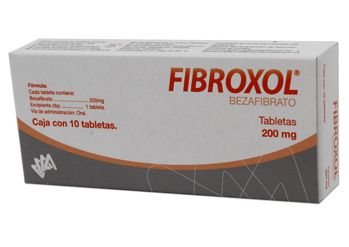 FIBROXOL c/10 TABS. 200 MG.