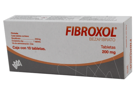 FIBROXOL c/10 TABS. 200 MG.