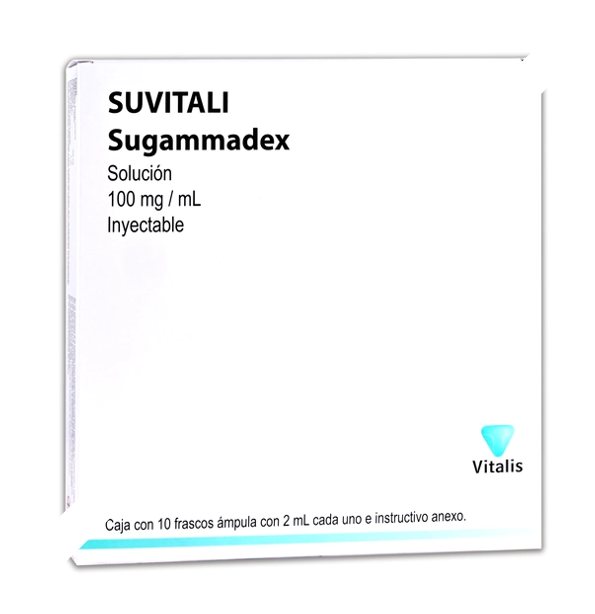 SUVITALI Sol. Iny. c/10 FCOS. AMP. 100 MG/1 ML.